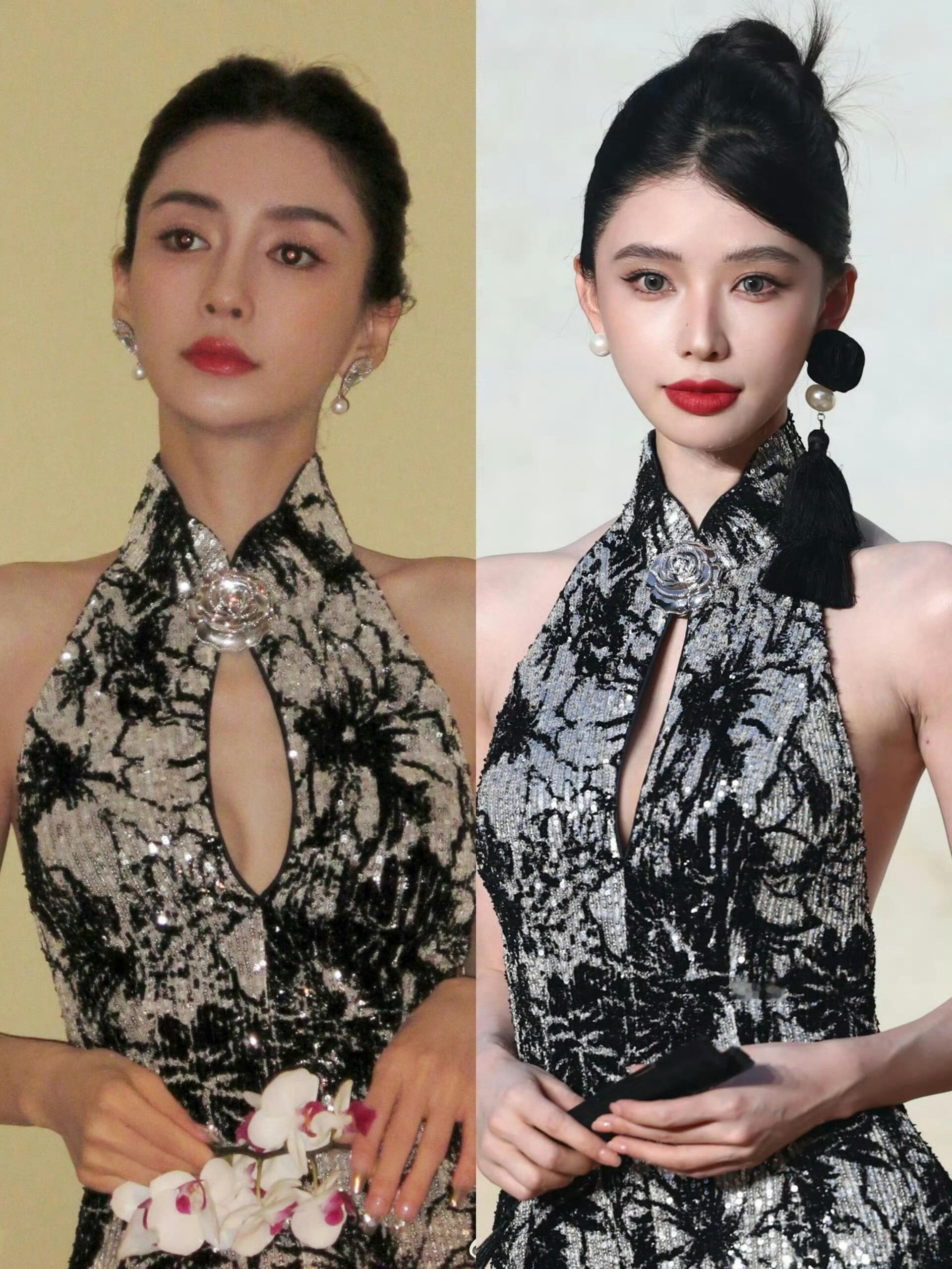 这网红模仿Angelababy虽然挺像的，但是这种科技脸和自然脸的差距也太大了 