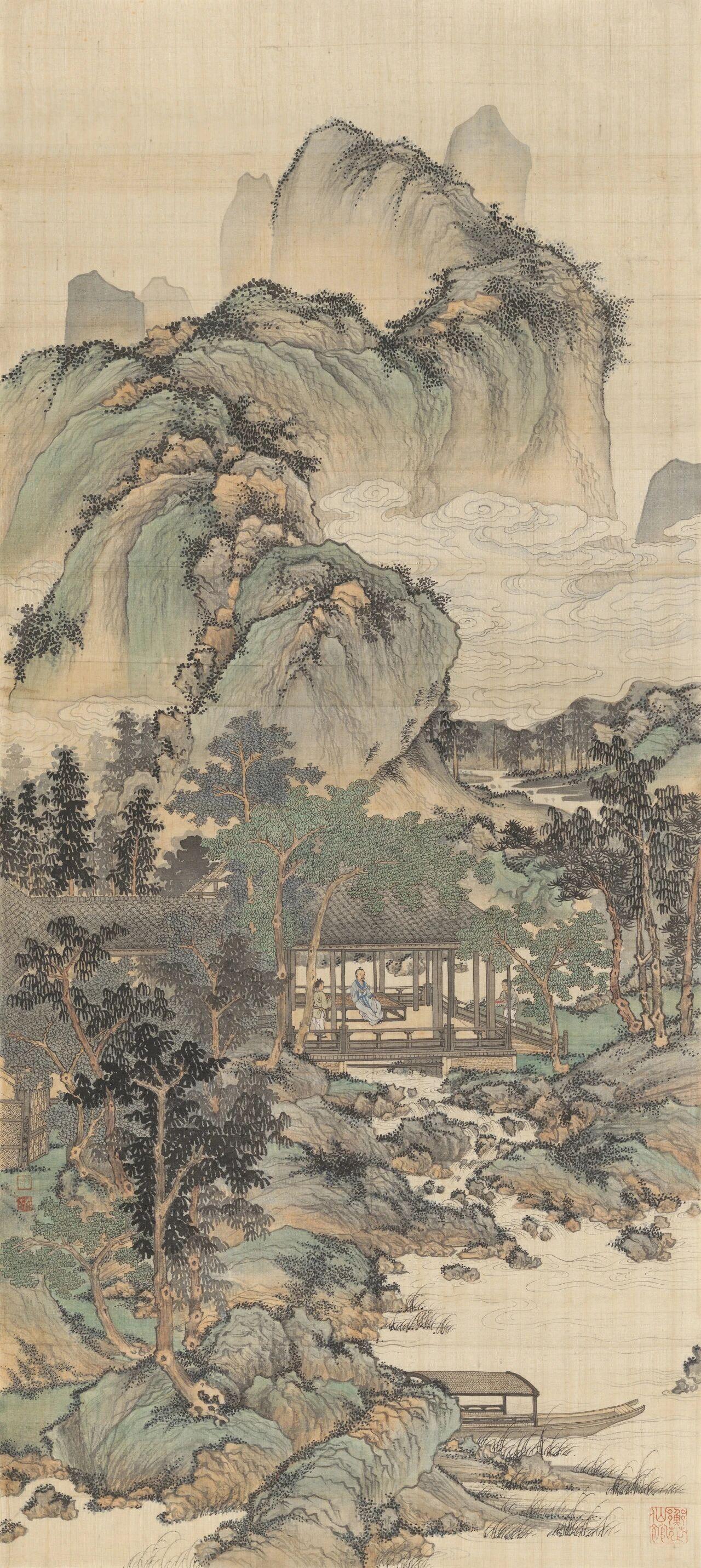 在你疲惫的时候，看看这些中国传统绘画，一定能给你带去一丝安慰。只有中国的才能谈得
