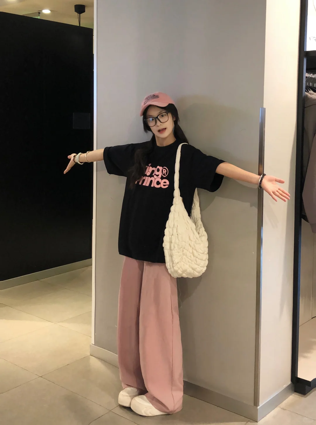 哇趣！这一套长在我审美上！黑粉搭配绝了！！