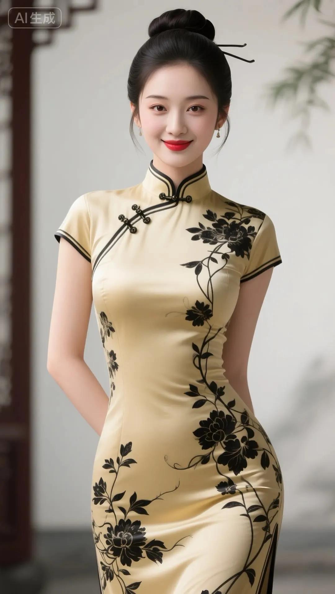 优雅旗袍，韵味十足，尽显东方之美