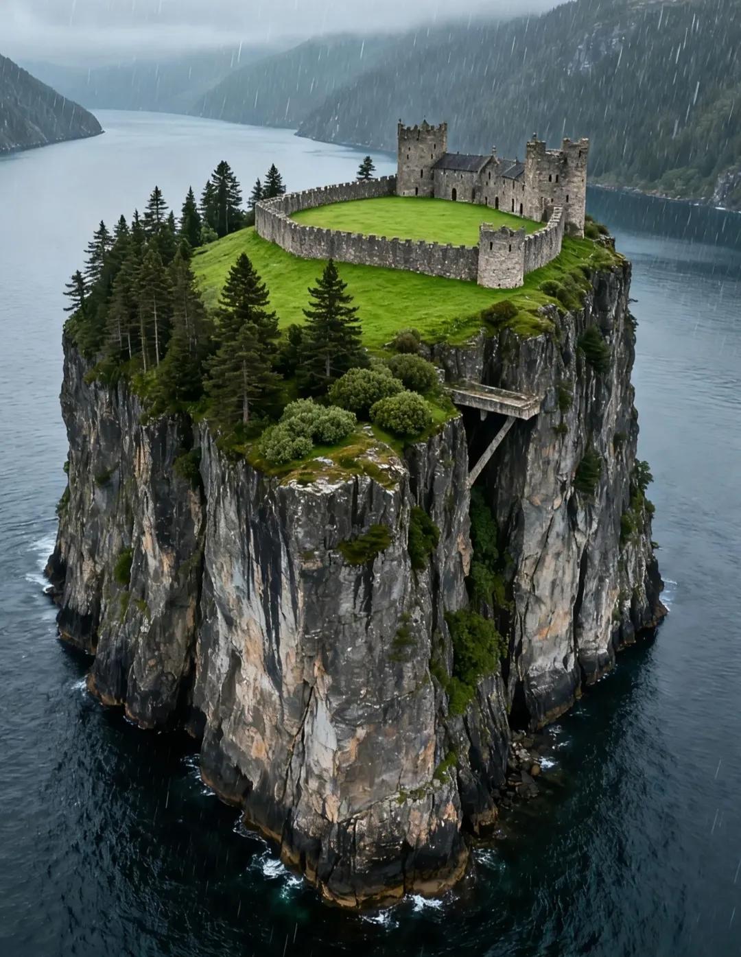 这座城堡放在古代绝对是易守难攻，你有攻破良策吗？