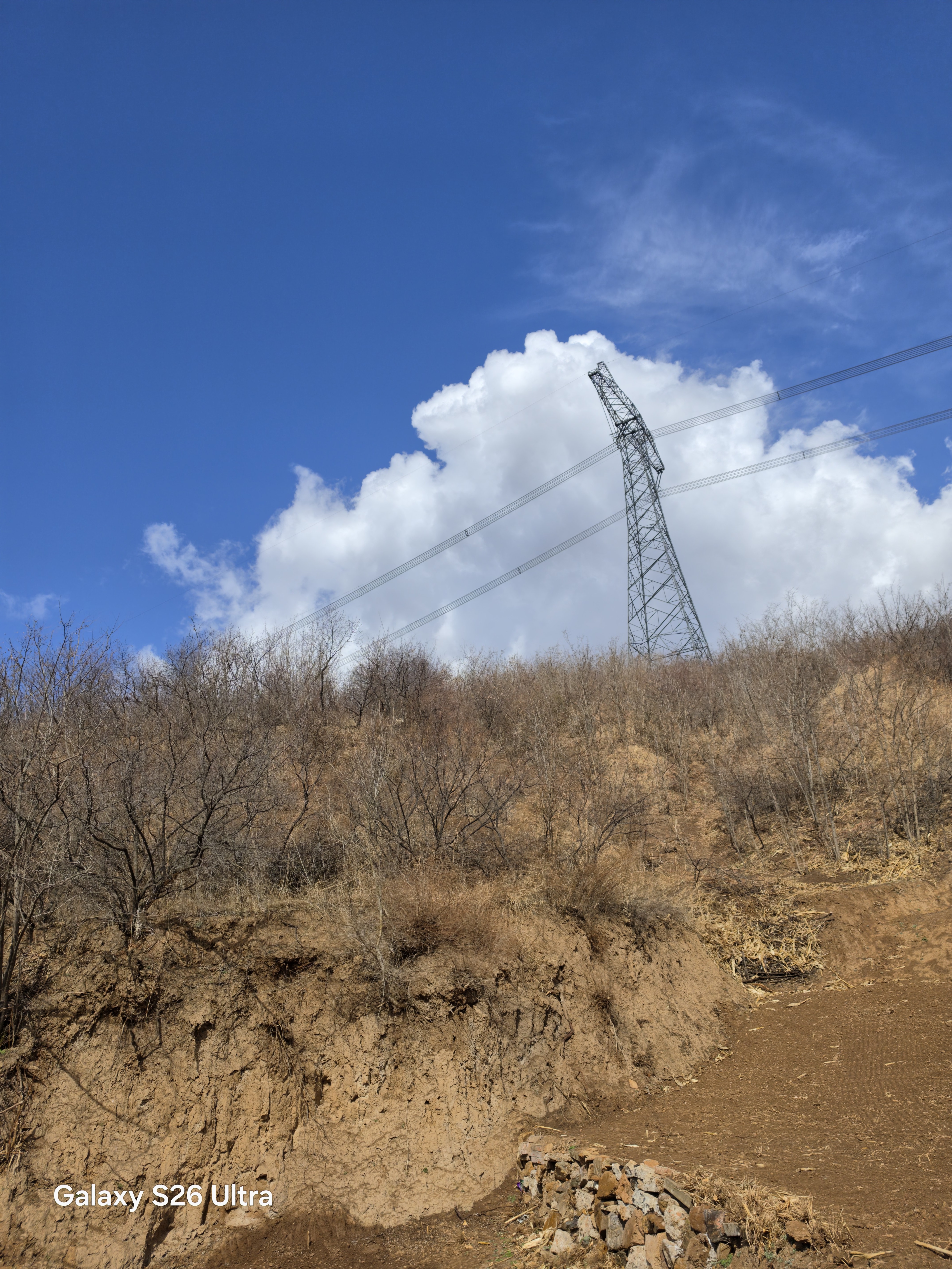 我们农村雨后的天空是你们大城市得不到的。 