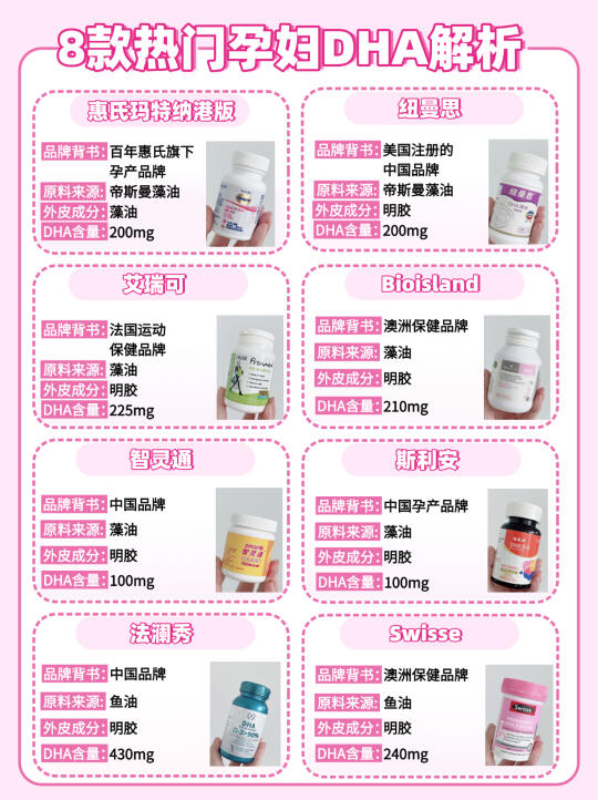 孕期DHA别瞎买❗️三胎宝妈含泪总结避坑指南
