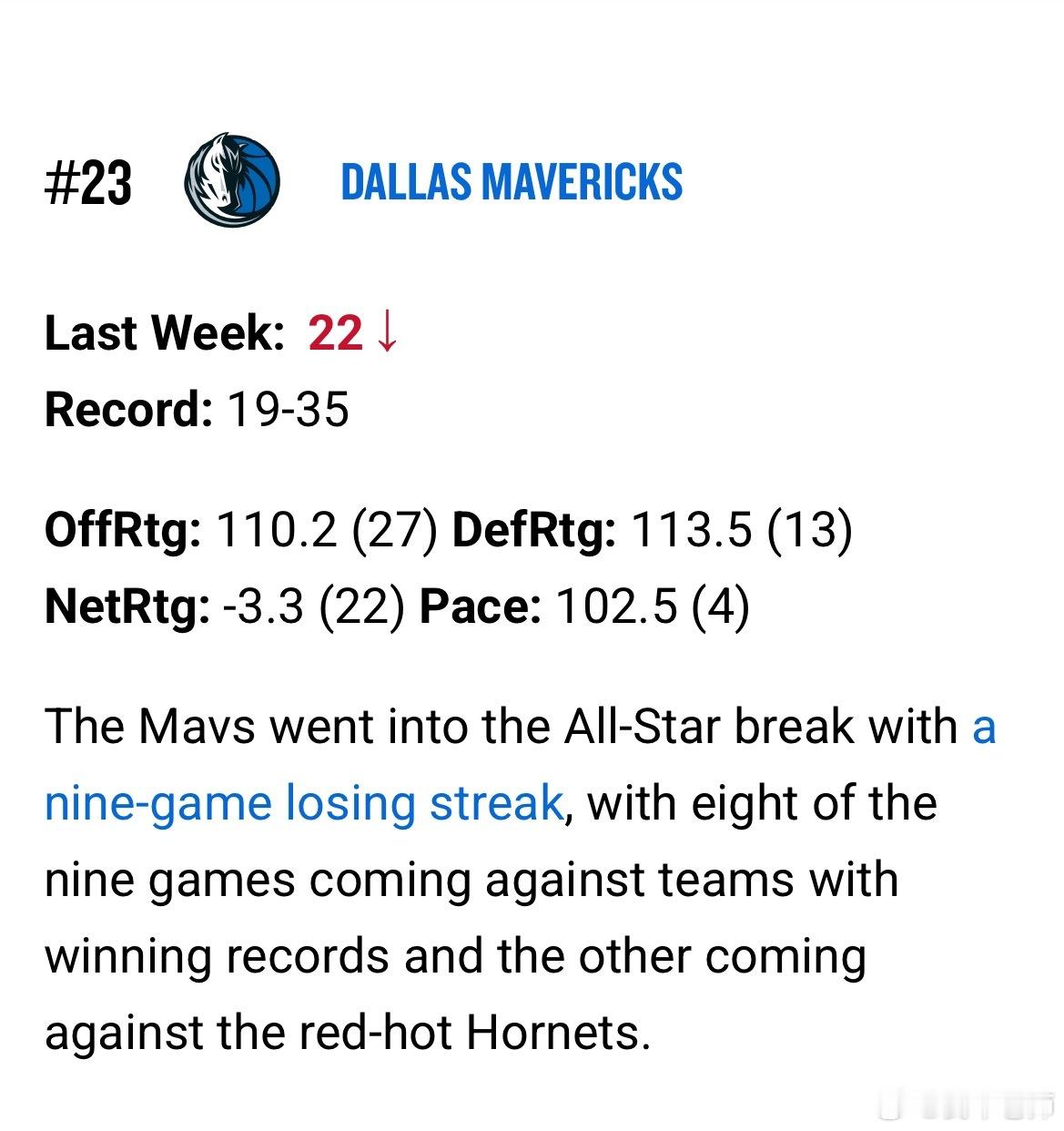 MFFL NBA官方发布了2025-26赛季第18期球队实力排行榜。我牛排在联盟