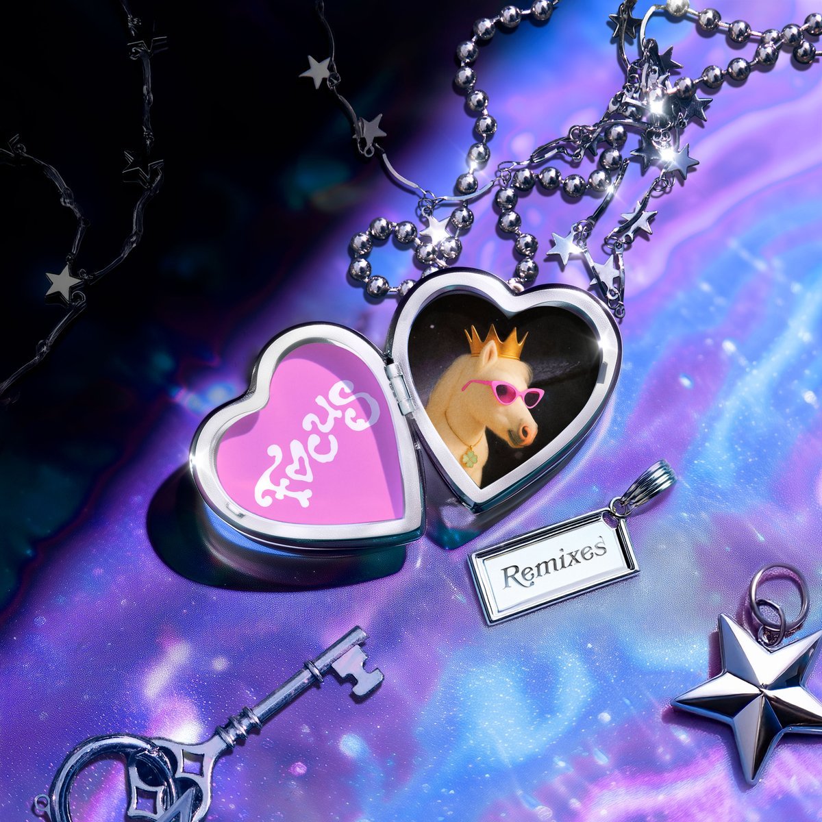 四个版本的remix……Hearts2Hearts - FOCUS (Remix