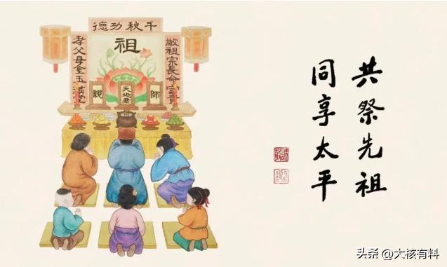 古代人是怎么祭祖的

年节期间，祖先与我们同在。祭祖是过年的重要习俗之一，随着社