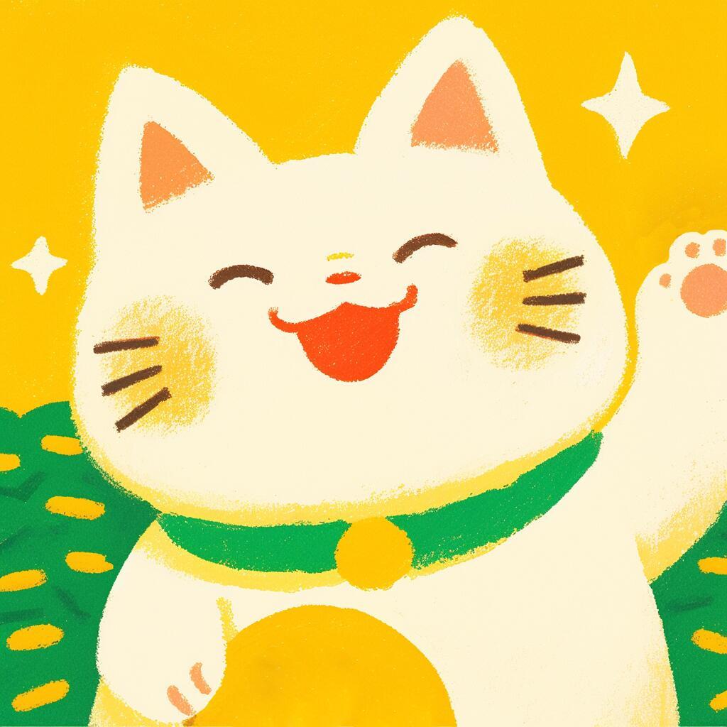 2025 你好，招财小猫💸 