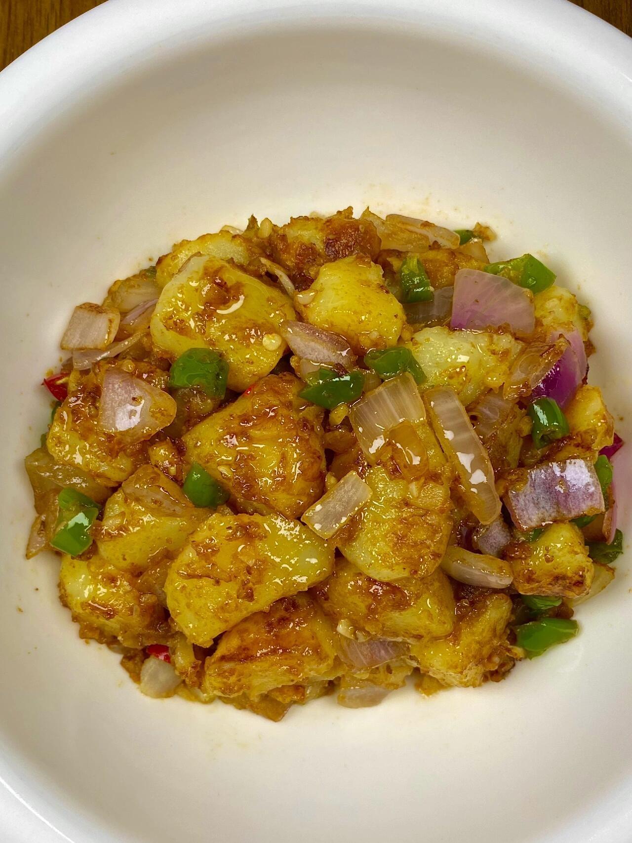 土豆这样吃简单好吃没的说。