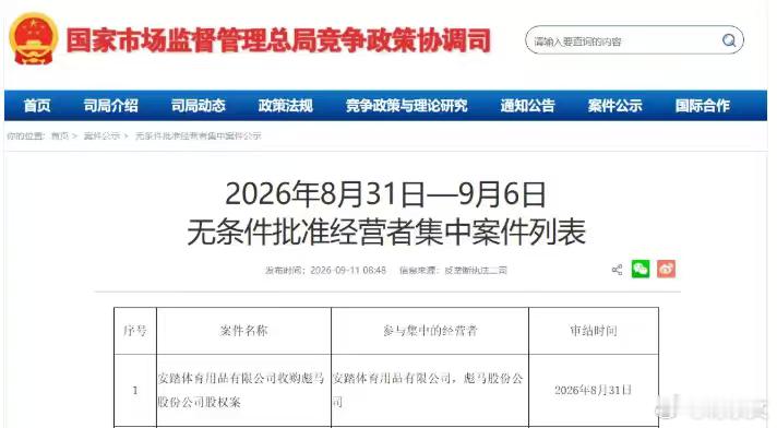 世界的安踏，正在“骑马”奔来。无条件批准！刚刚，监管落槌，安踏终于把PUMA（彪
