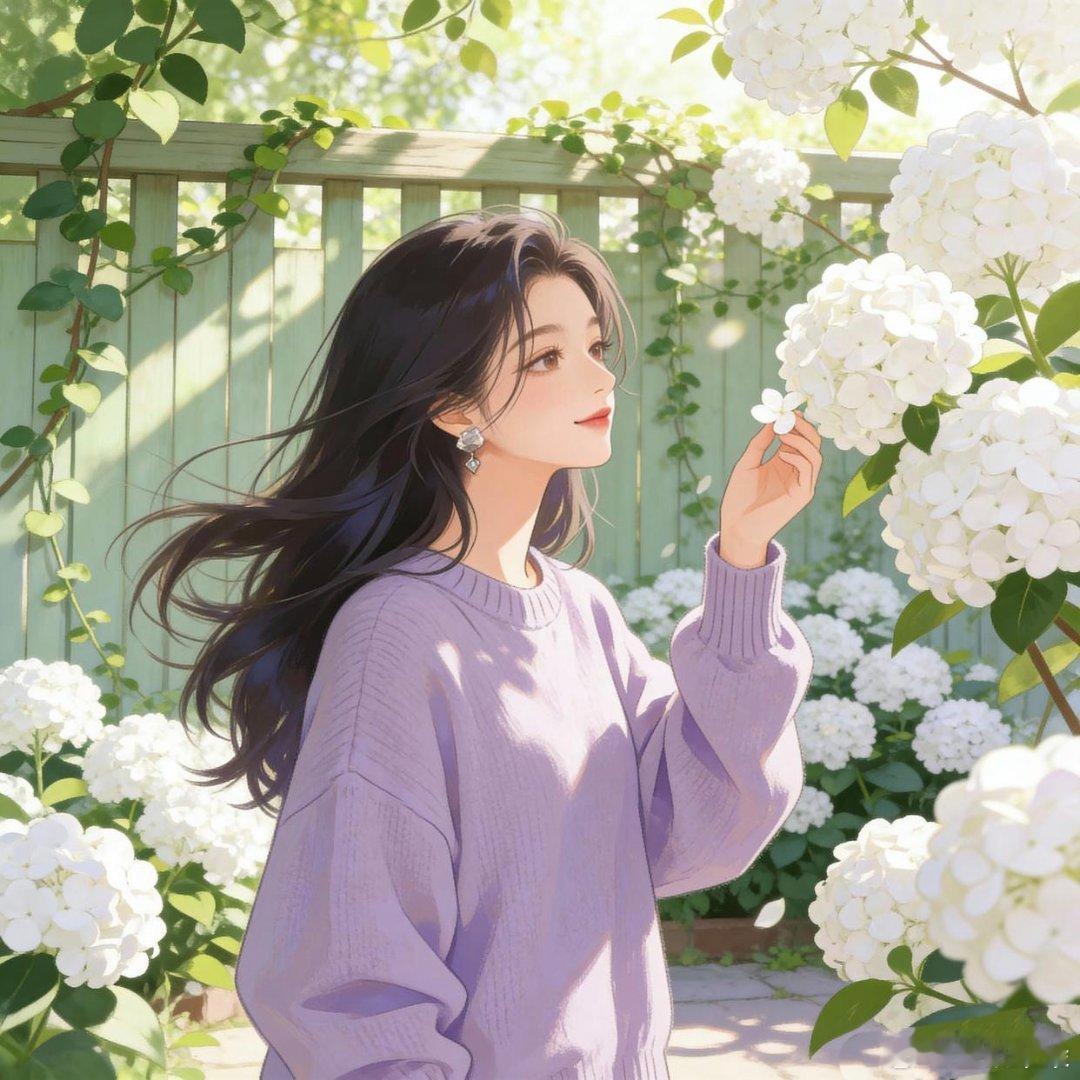 动感女生优雅头像 