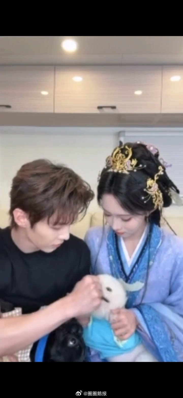 孟子义何与的狗狗吵起来了孟子义何与带狗剧宣百花杀孟子义何与带狗剧宣 