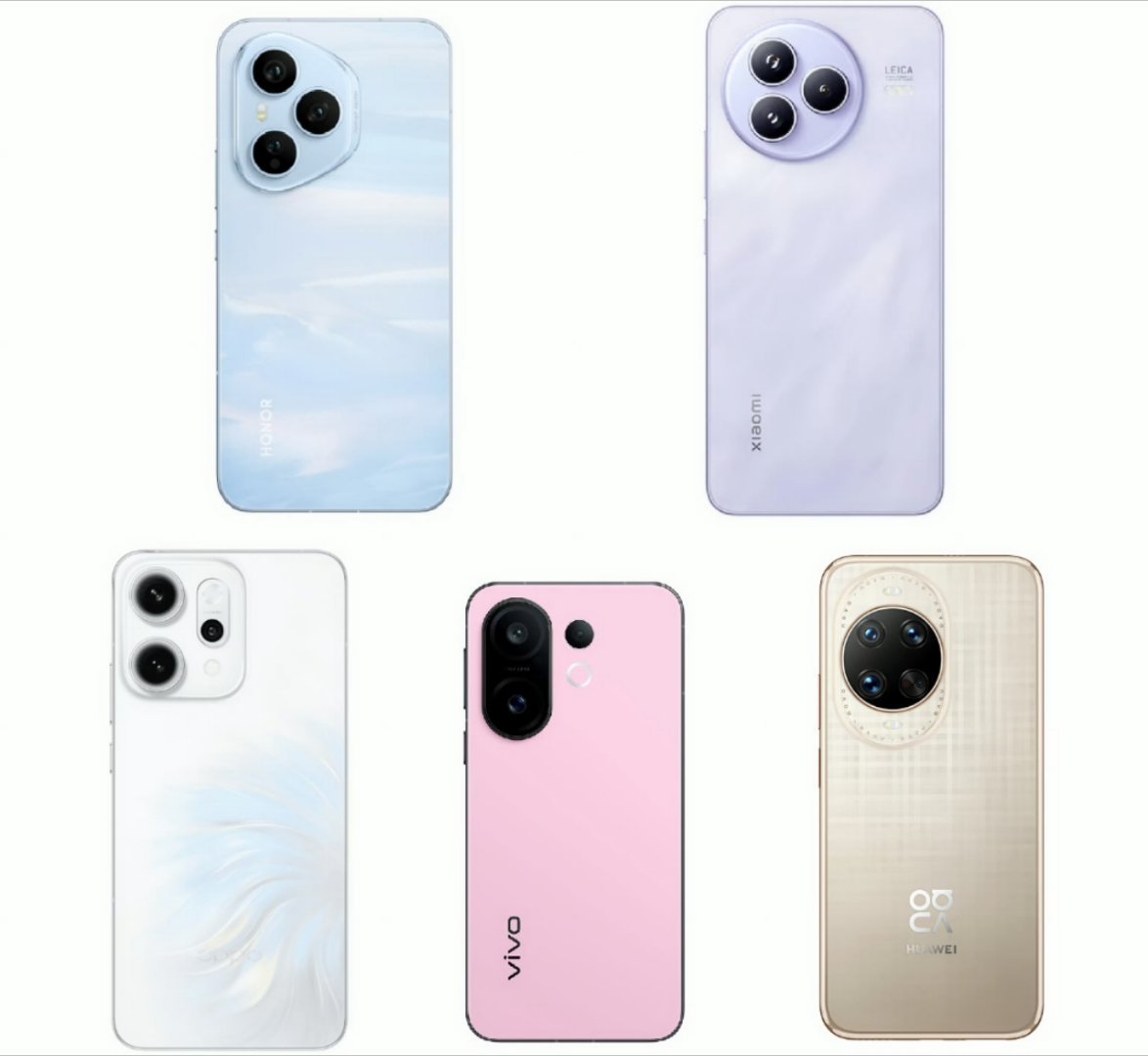 最近这波中端机真是让人眼花缭乱！荣耀400、小米Civi5 Pro、OPPO R