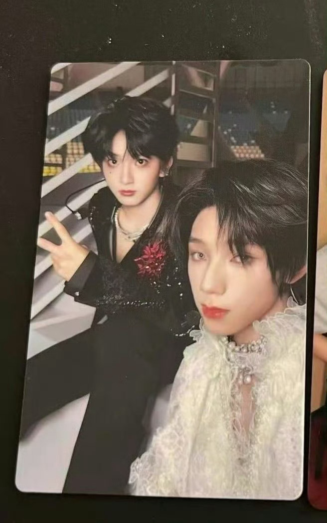 橹穆双人卡 王橹杰穆祉丞来自天堂的魔鬼双人小卡 