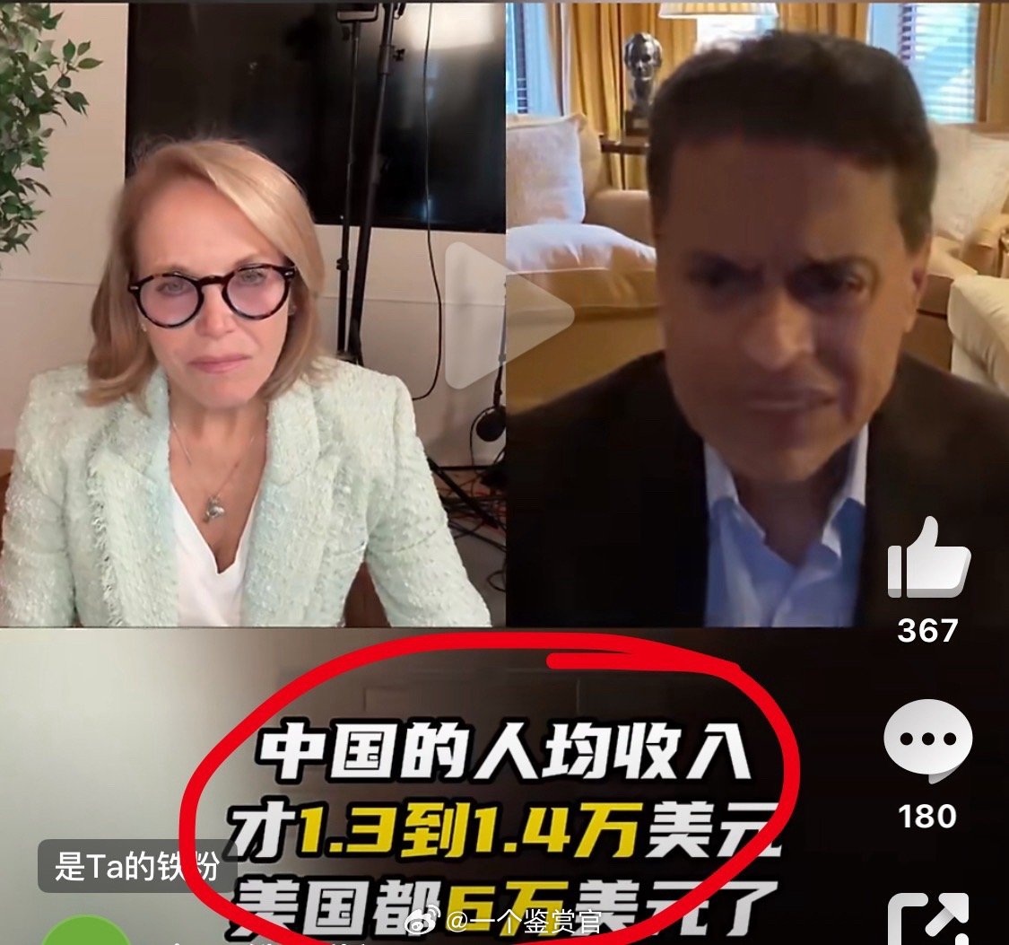 CNN主播称中国为“穷国”，以小人之心度君子之腹又开始贬低中国了 