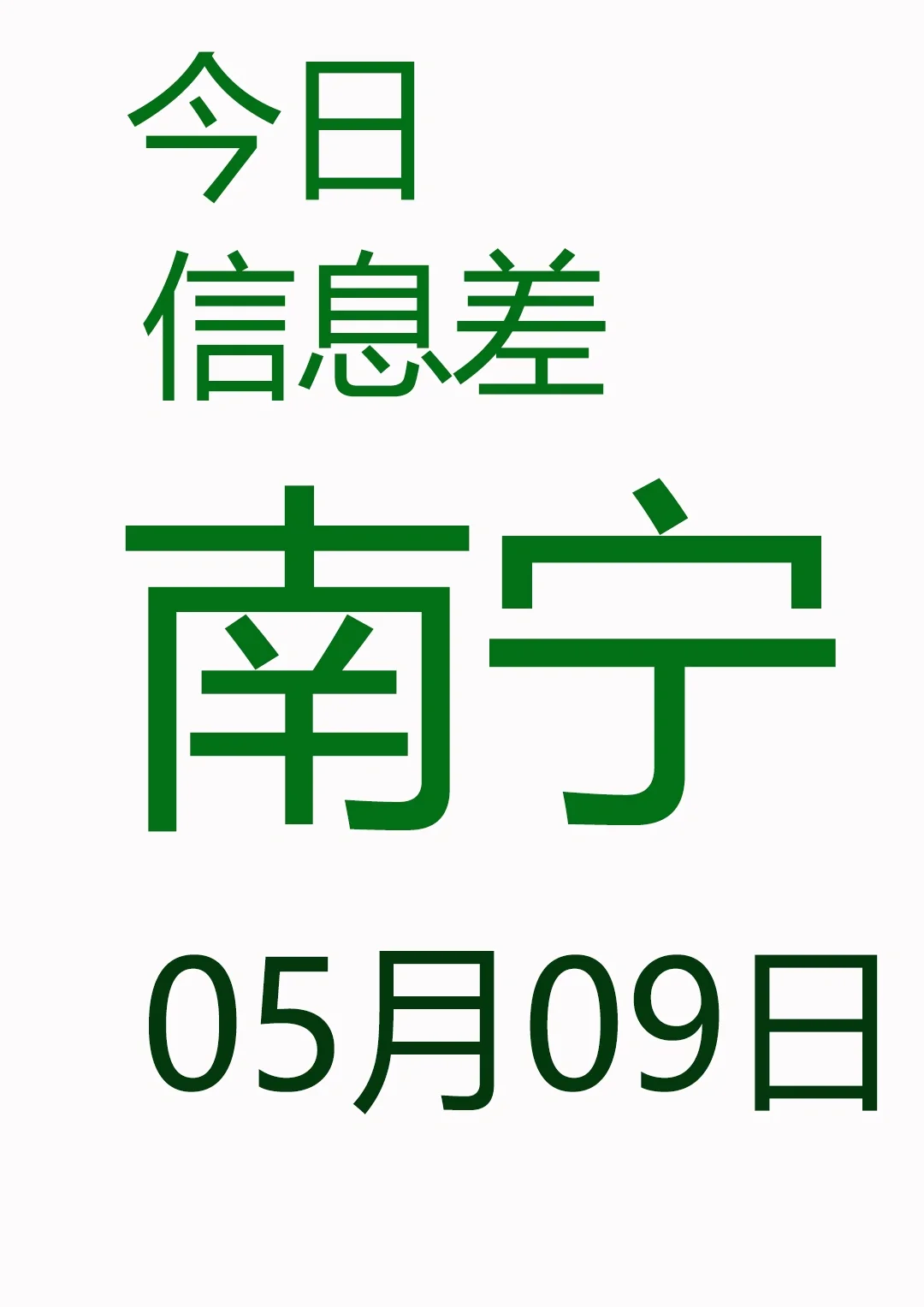 一觉睡醒南宁发生了啥？