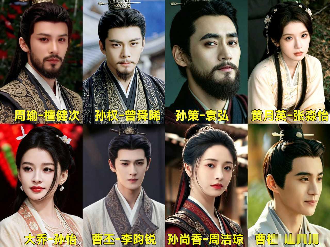 正午翻拍《三国演义》《琅琊榜》导演孔笙，预计Q4开机领衔主演(排名不分先后): 