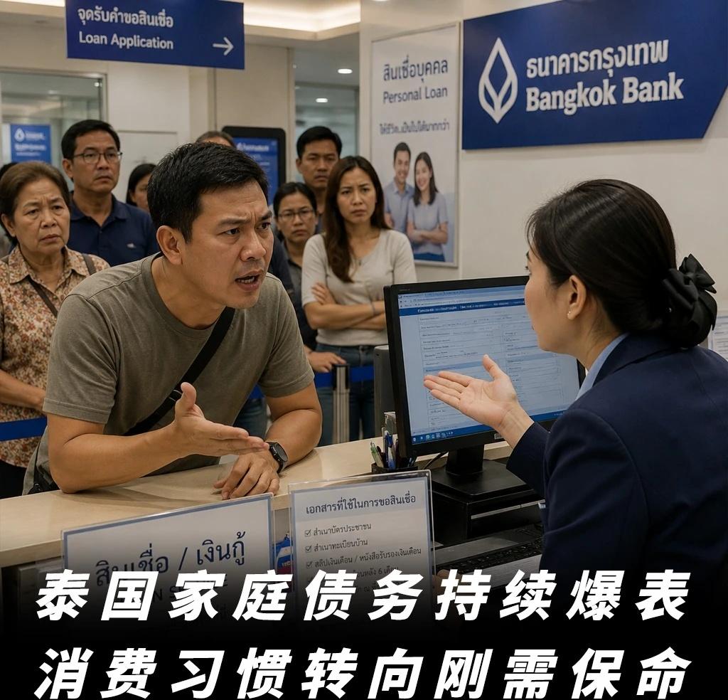 失业+负债大趋势，泰国人重视刚需消费
根据泰国媒体《民族报》报道：
	
泰国家庭