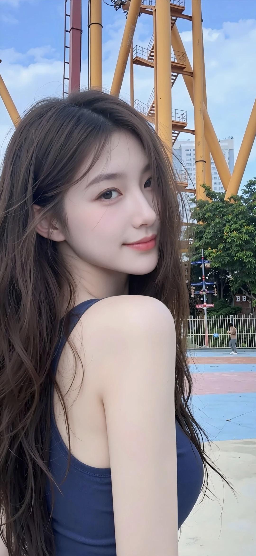 这谁看不迷糊啊？反正我先存为敬都来留图 高雅气质美女