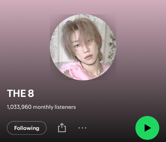 徐明浩的硬性输出能力依然强劲Spotify🈷️收听已破百万！徐明浩海外人气