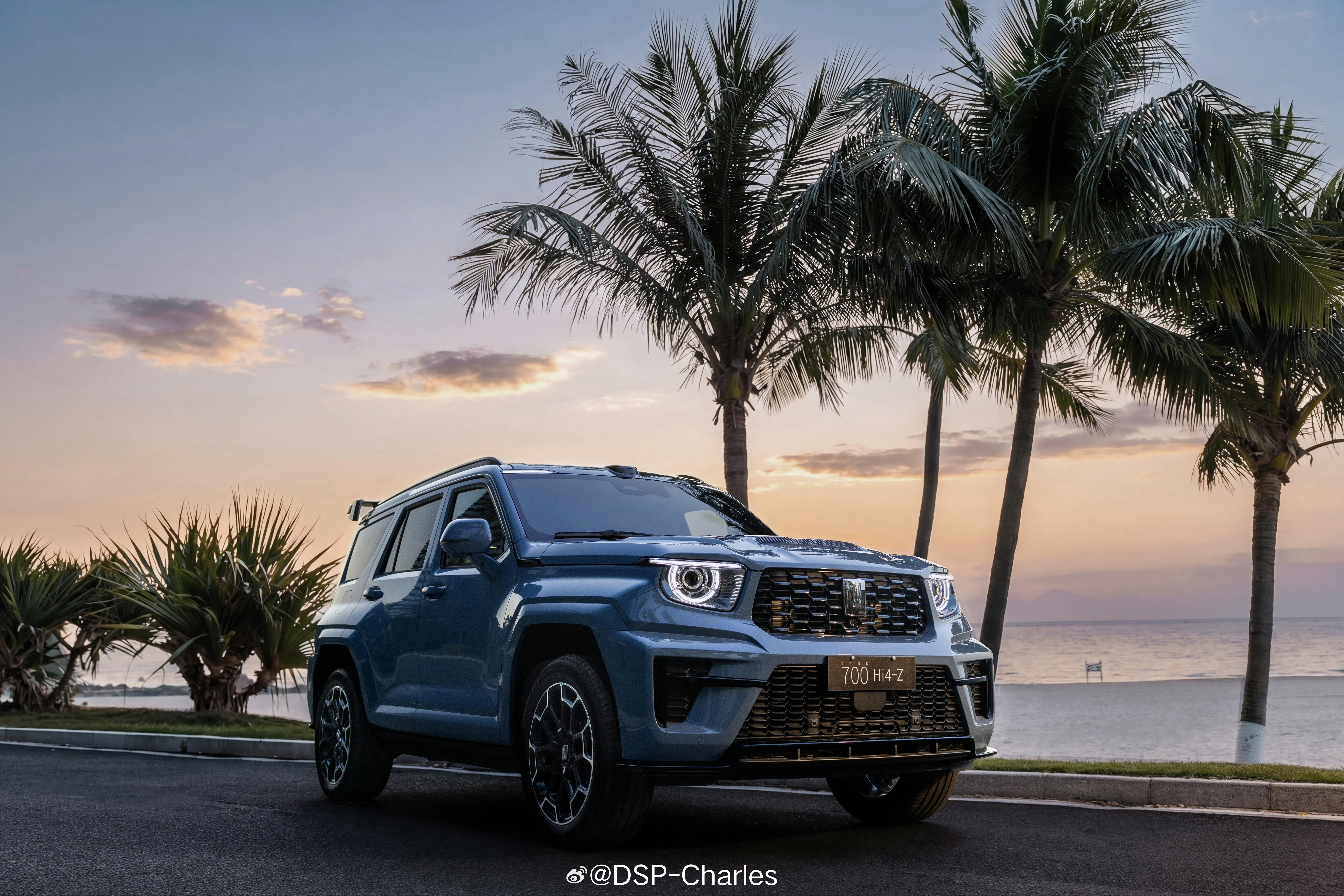 今天发的全新坦克700，定位全域豪华SUV新旗舰，很有看头的是给非承载式车身去做