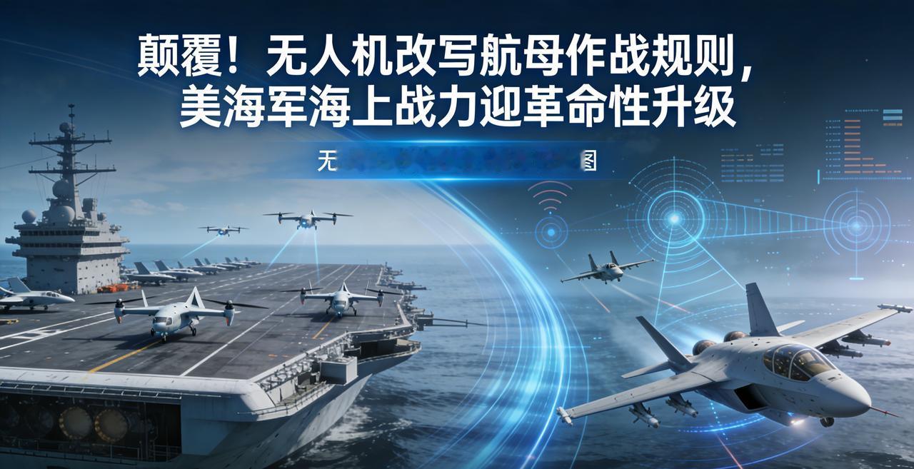 颠覆！无人机改写航母作战规则，美海军海上战力迎革命性升级
 
美海军造舰计划延误