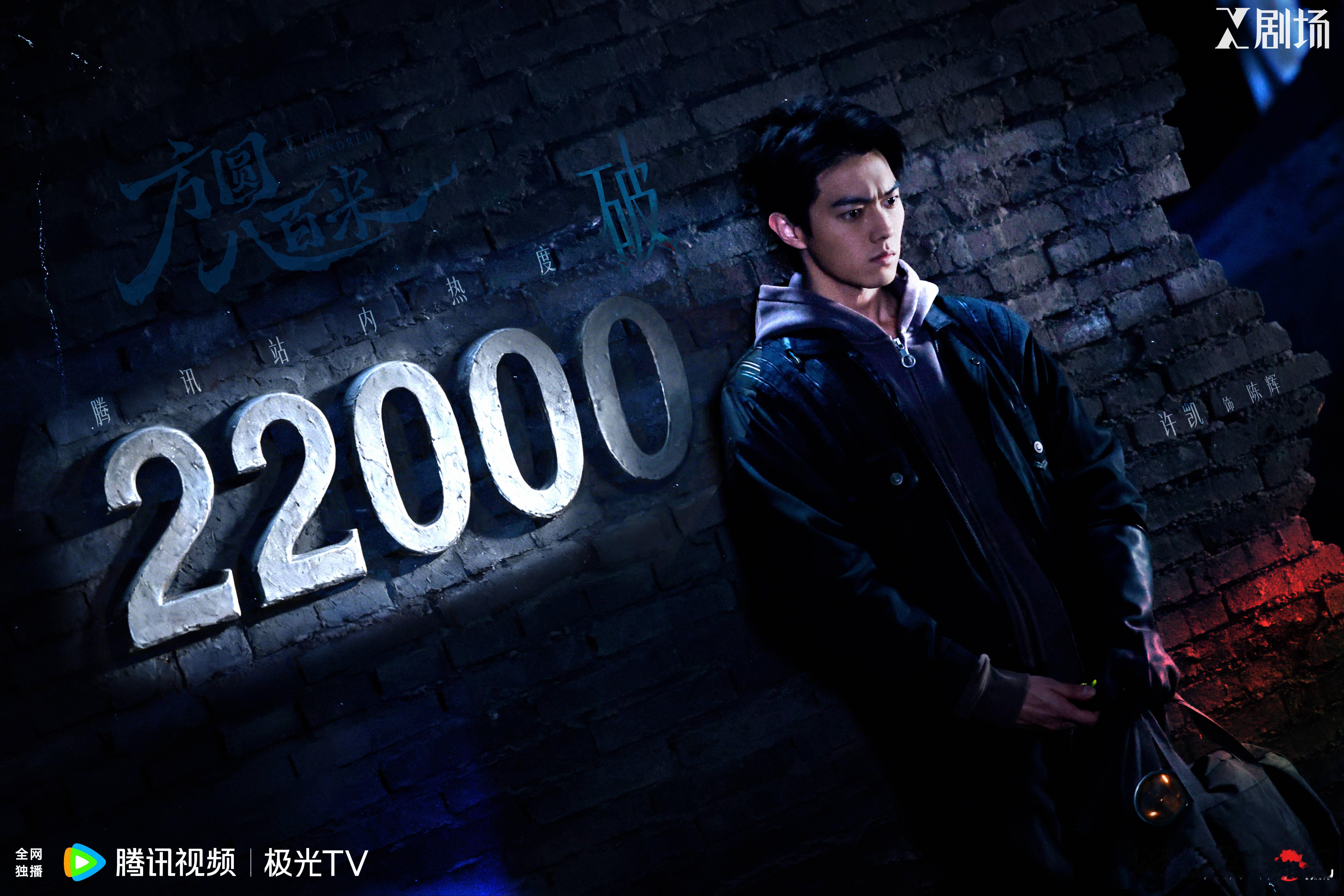 伏笔连连，险象环生。欢娱影视演员主演电视剧《方圆八百米 》腾讯视频站内热度值破2