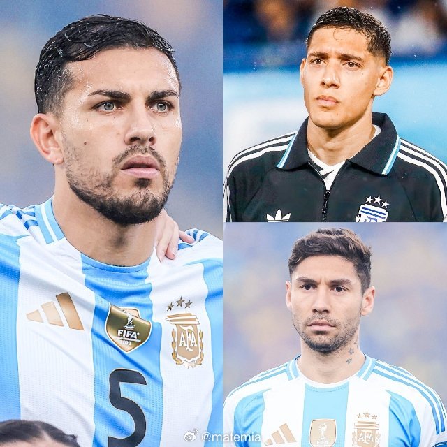 ⚠️🇦🇷 世界杯前目前以下球员尚未伤愈：➜ 莱安德罗·帕雷德斯➜ 冈萨洛·蒙