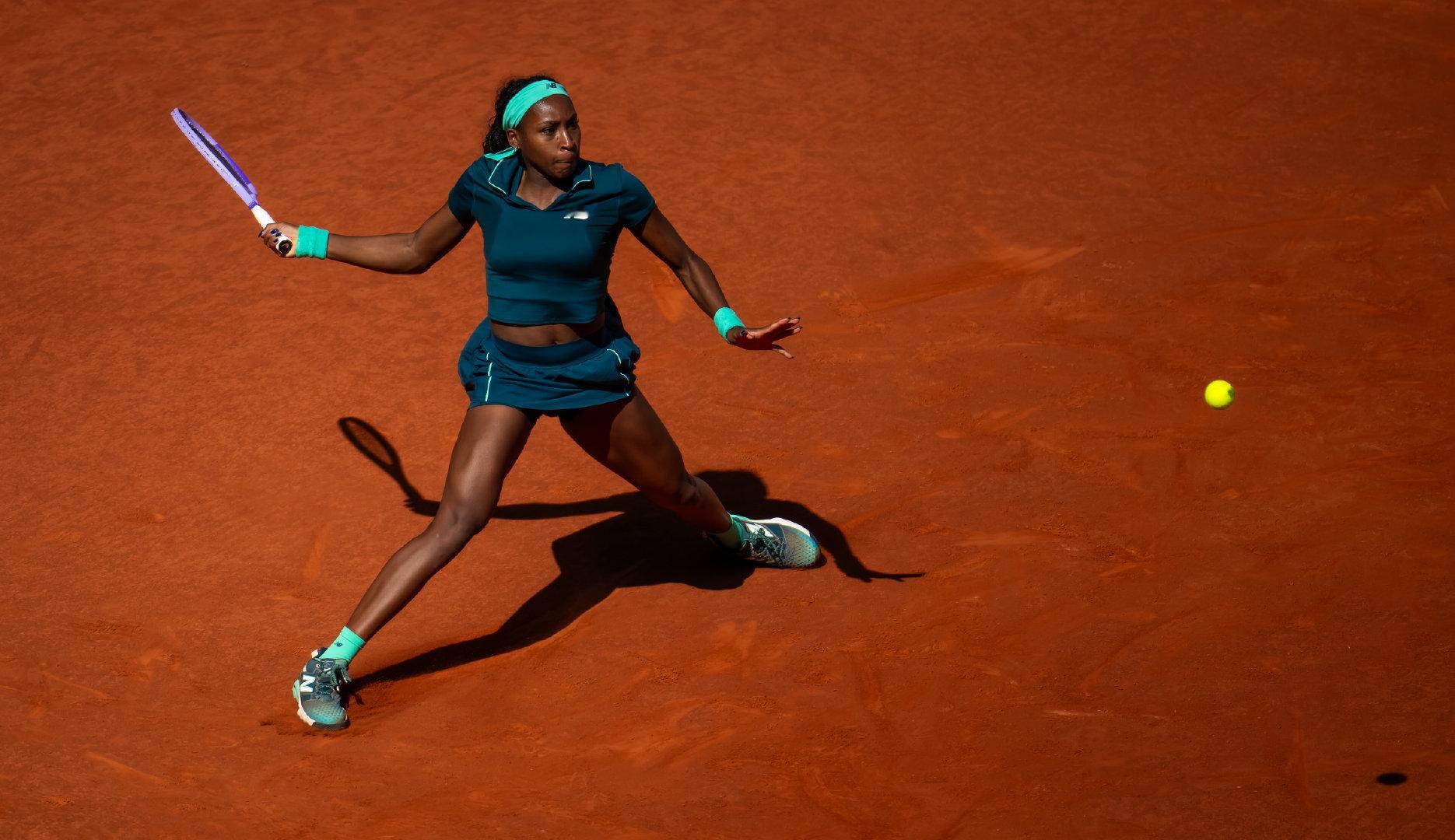 高芙无缘马德里八强莱巴金娜无缘马德里赛八强 今天凌晨的马德里赛两场冷门，高芙决胜