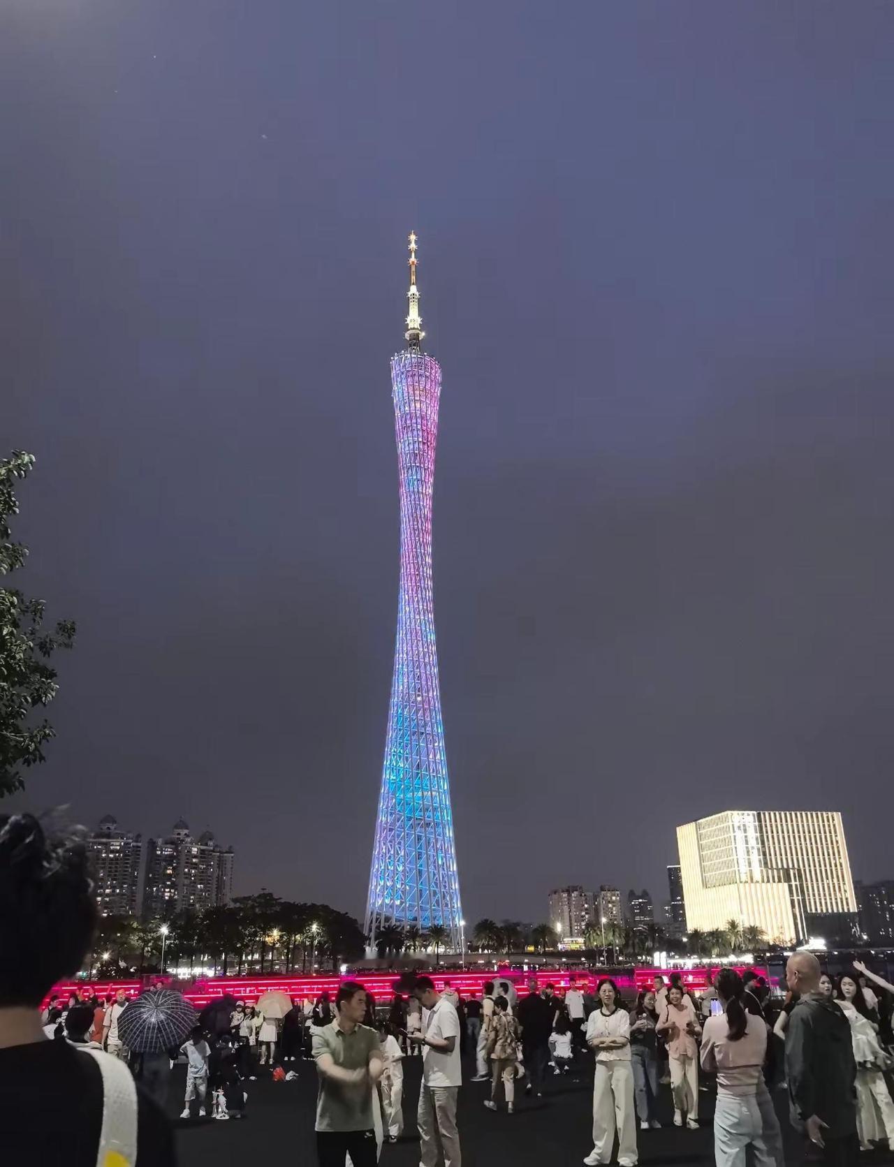 打卡新地标。广州塔 广州小蛮腰广州塔 广州塔打卡📸
