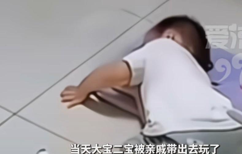 一岁半宝宝睡醒后哭喊妈妈六个半小时，
老妈在监控中看到孩子哭，
既心疼又无奈，