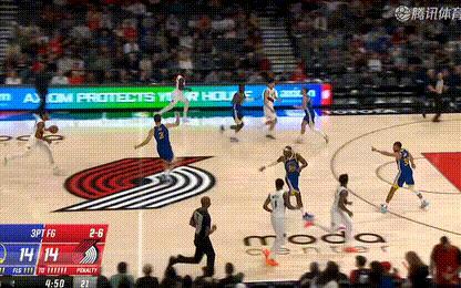 得分！杨瀚森错位打波杰姆斯基，二次进攻打进 ​​​