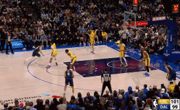 东契奇助艾克萨姆三分，吉诺比利之感
北京时间12月13日，湖人与独行侠的比赛进行