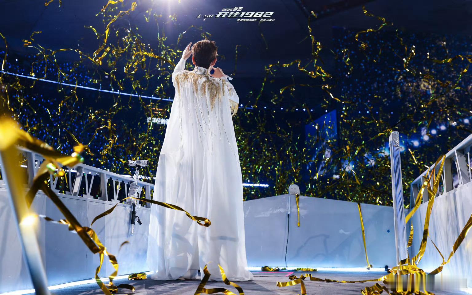 张杰演唱会柳絮也是play的一环张杰演唱会柳絮舞台效果原来柳絮才是隐藏的“特邀嘉