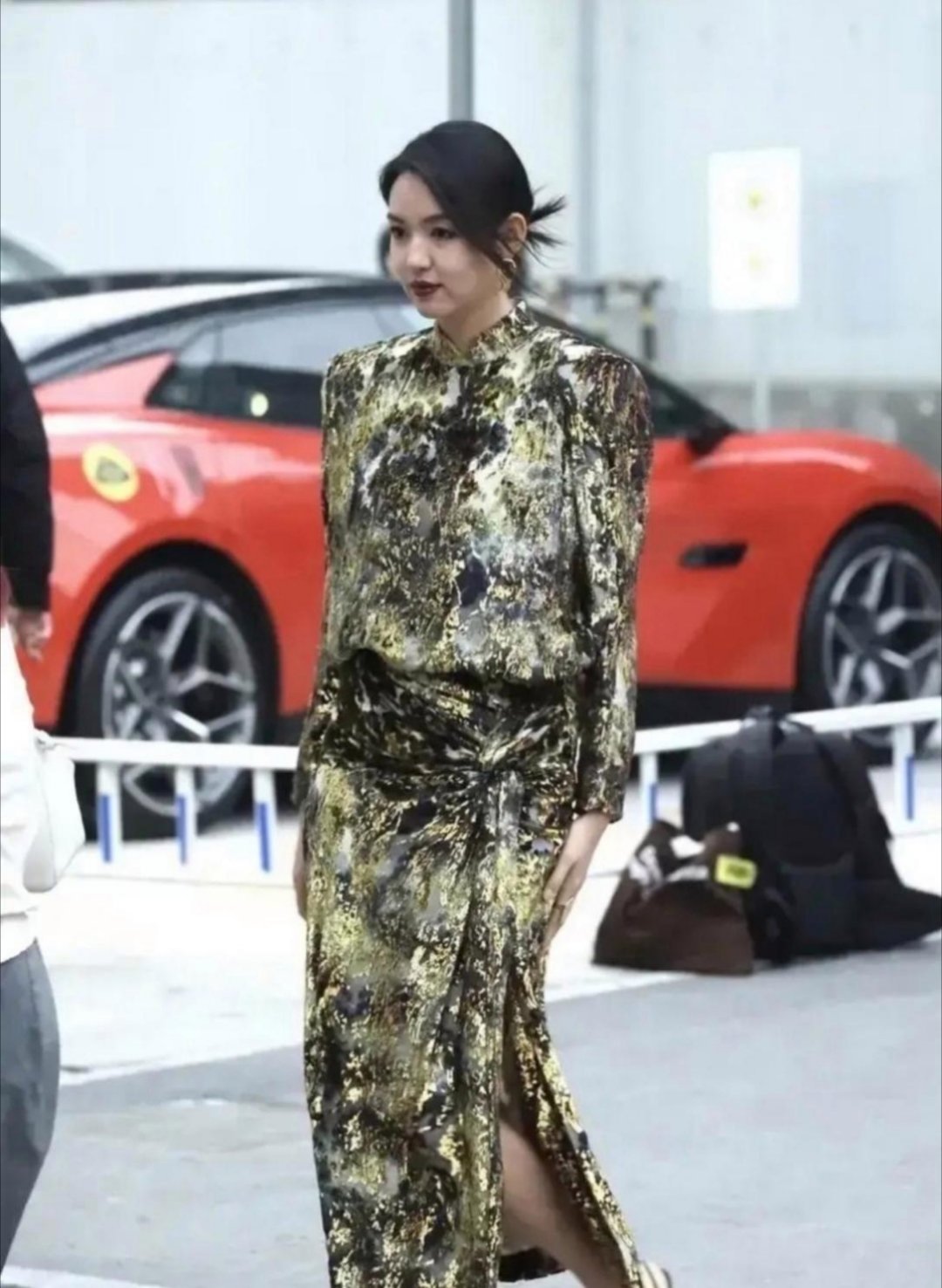 世界小姐张梓琳身材也发福了。 