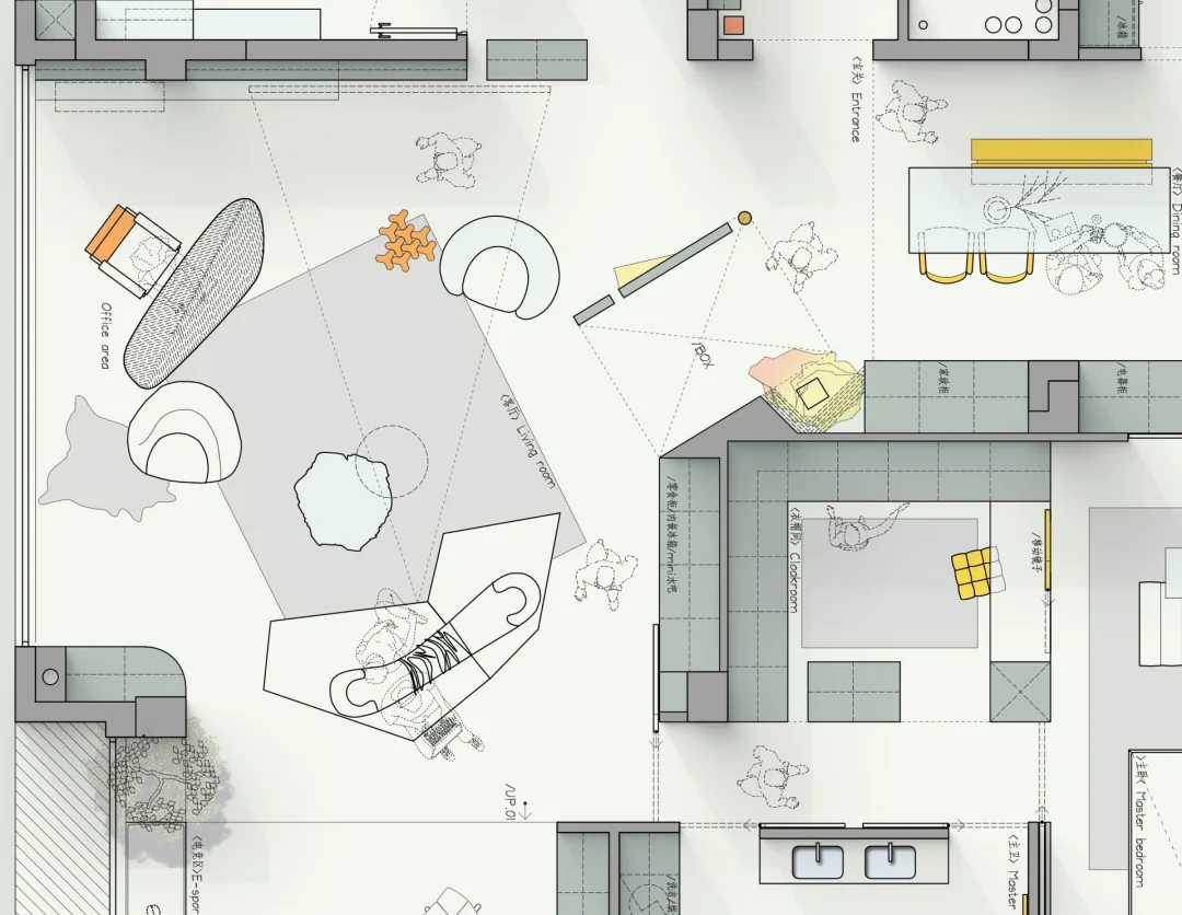 好大的大平层呀！可以在里面跑操了/老k杯