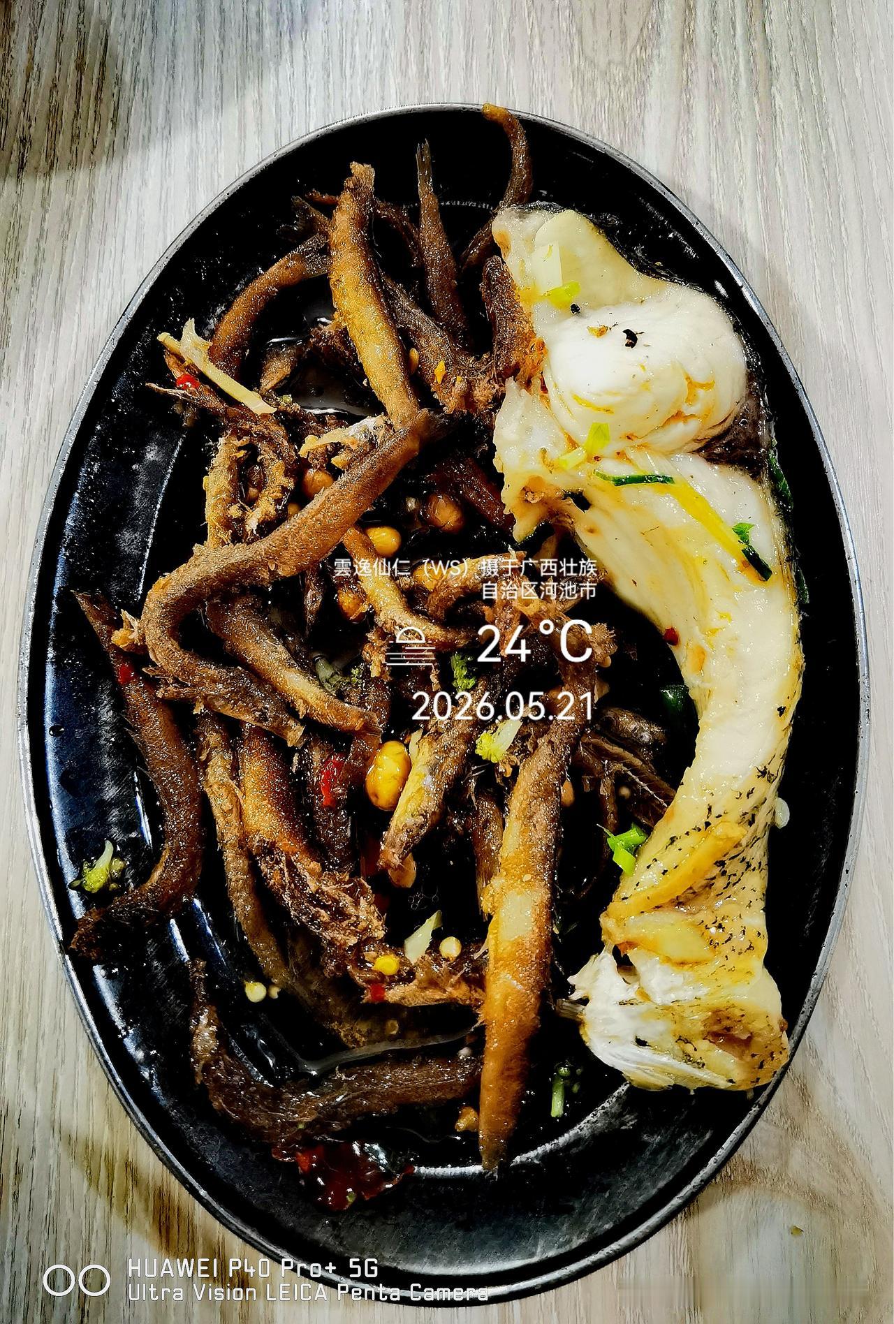 月居生活记录（9771）广西壮族自治区河池市（198）品尝小吃78：二荤二素快餐