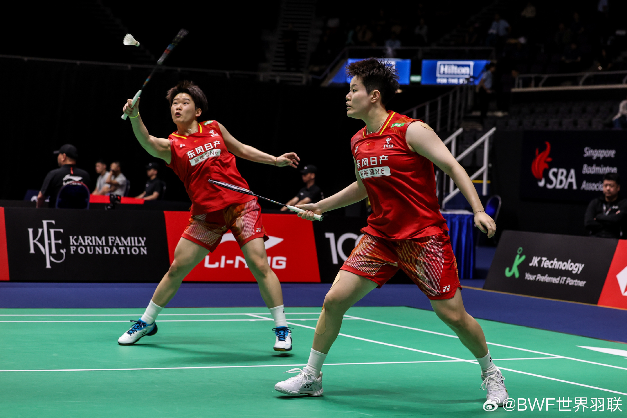 #圣坛组合晋级新加坡赛四强##圣坛组合对手退赛# 🏸2026新加坡羽毛球公开赛
