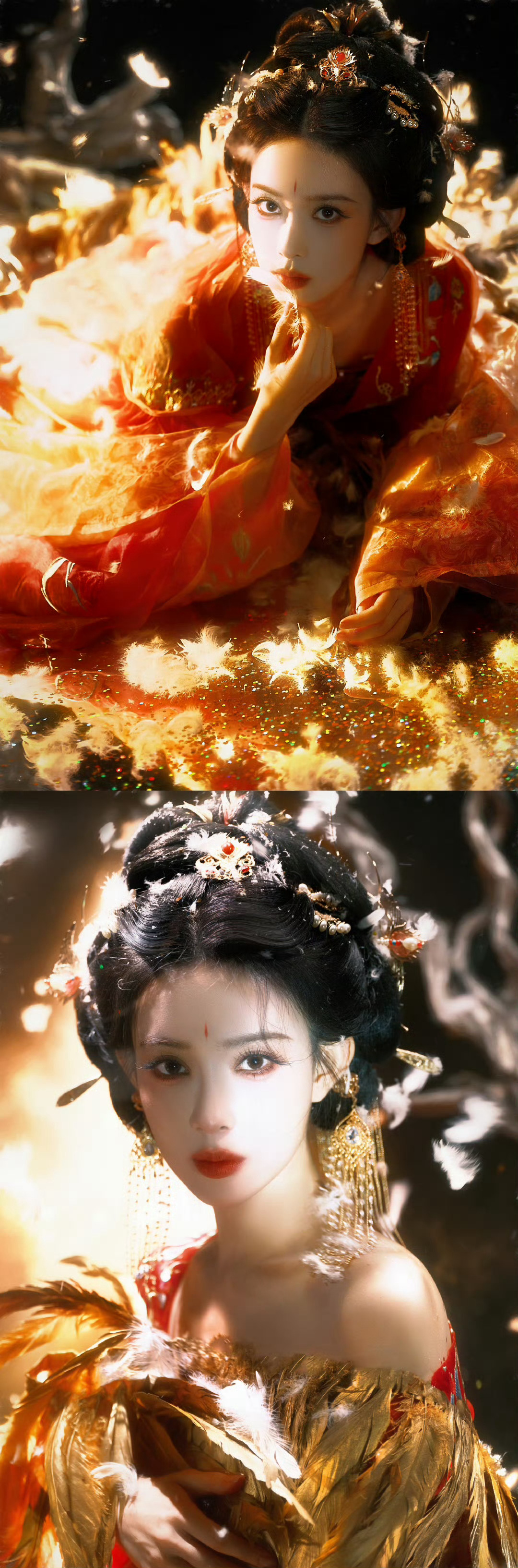 孟子义新写真图 真的有被惊艳到啊 除了颜值在线 服装摄影审美都很不错啊 这套确实