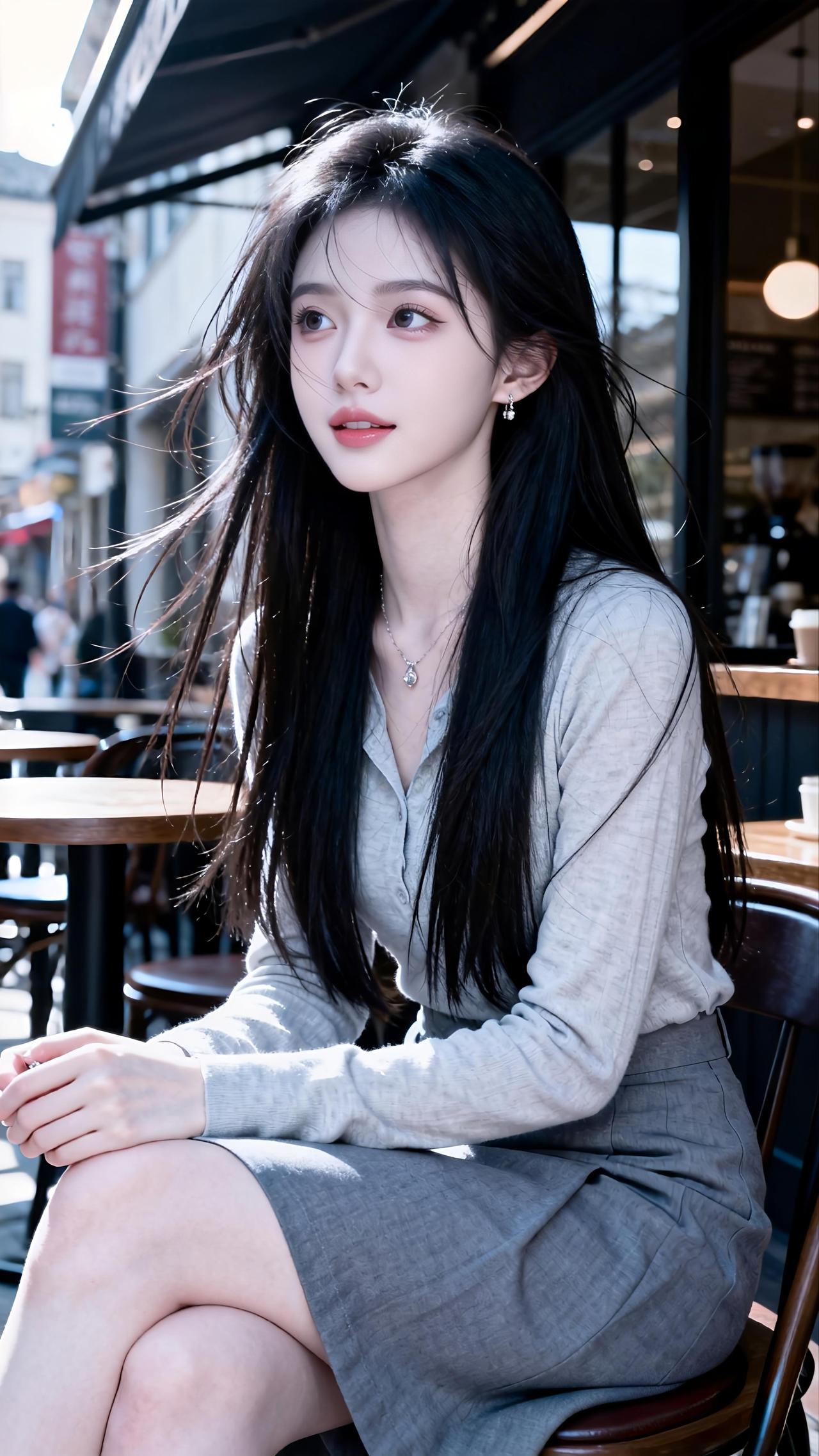 清纯甜美的样子漂亮吗少女清纯风 甜美元气感