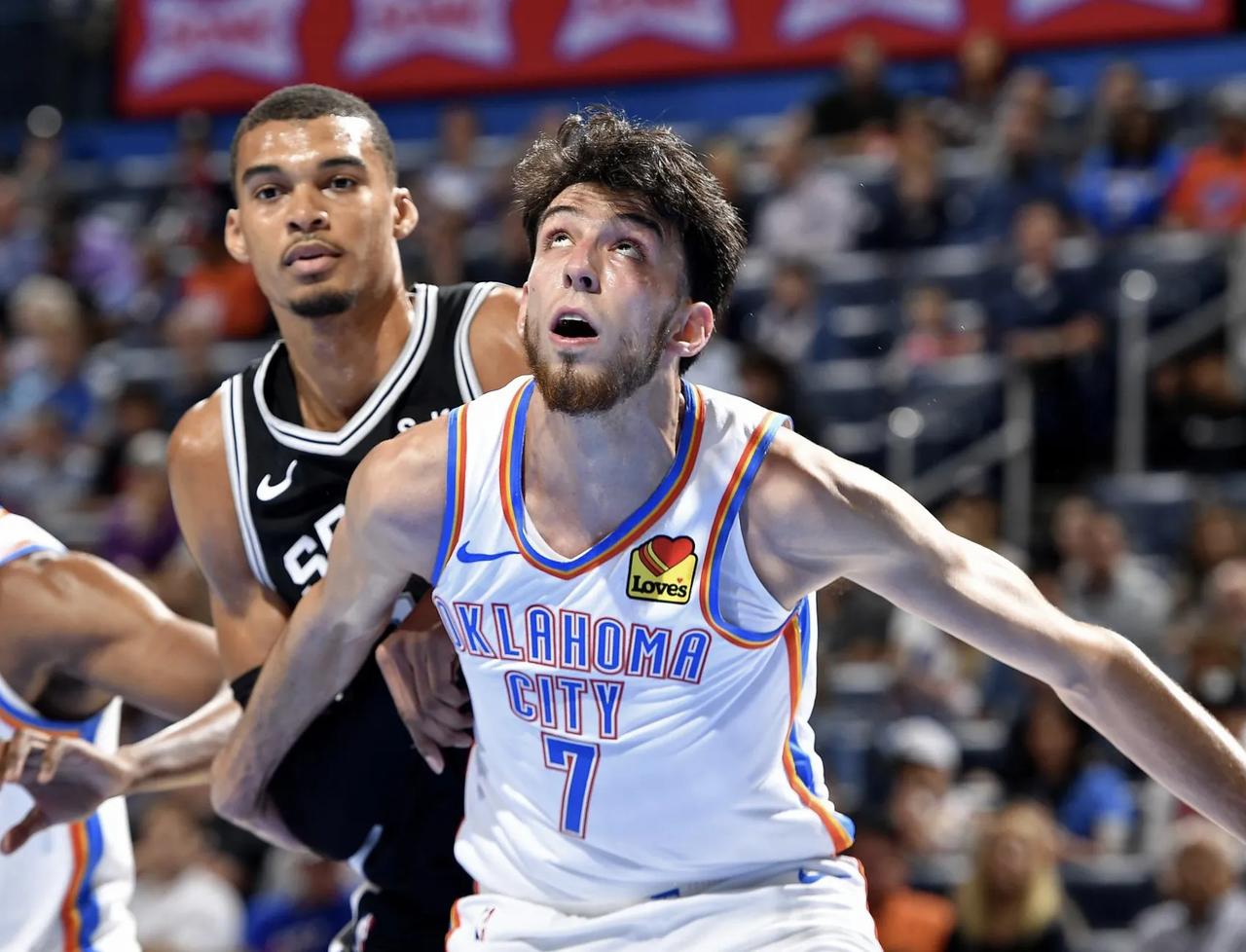 NBA官方公布最新一期新秀榜：文班亚马、切特前二，开拓者探花进前十！
排名依次为