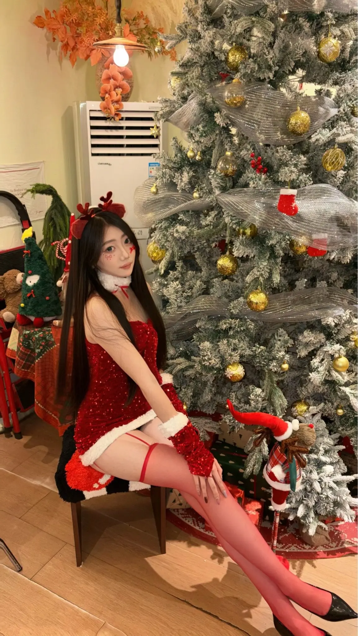 “诞愿是你 晚一点也没关系🎄”