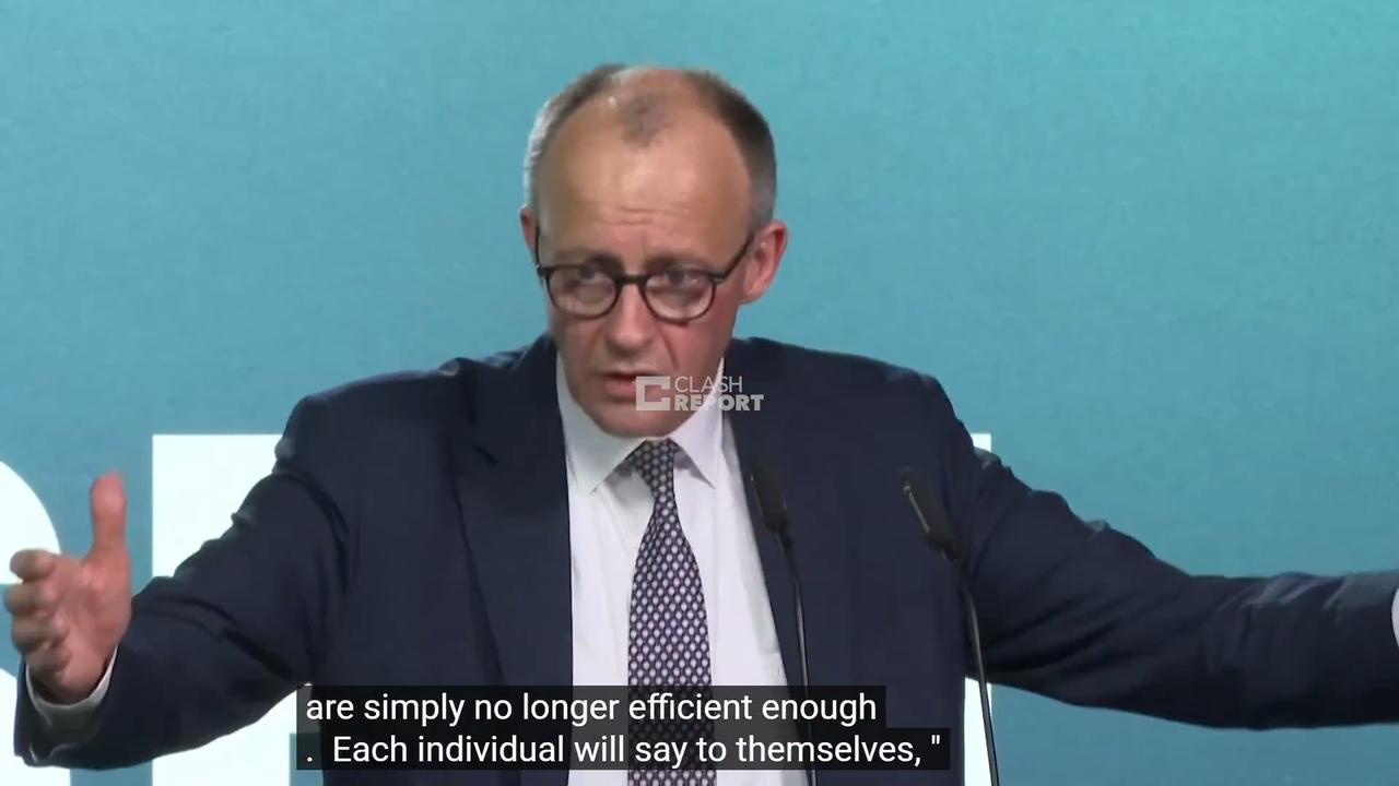 德国总理默茨：

我们已经不再足够高效。每个人或许都会说：“我已经做得很多了。”