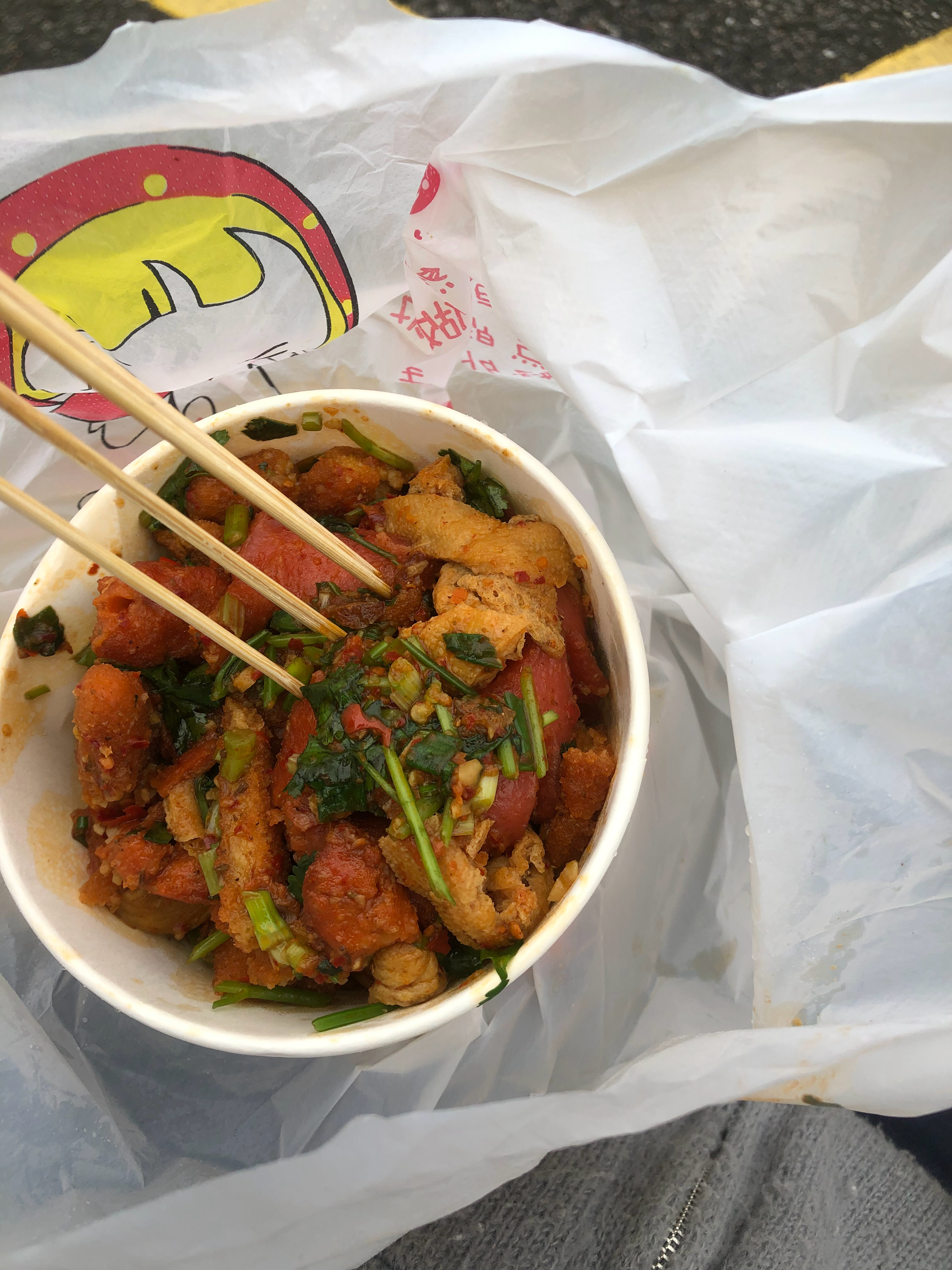 进学校前先吃点