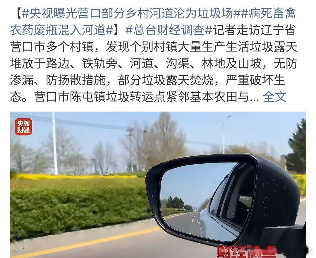 病死畜禽农药废瓶混入河道竟然出现这么多环境问题啊，这也太可怕啦 