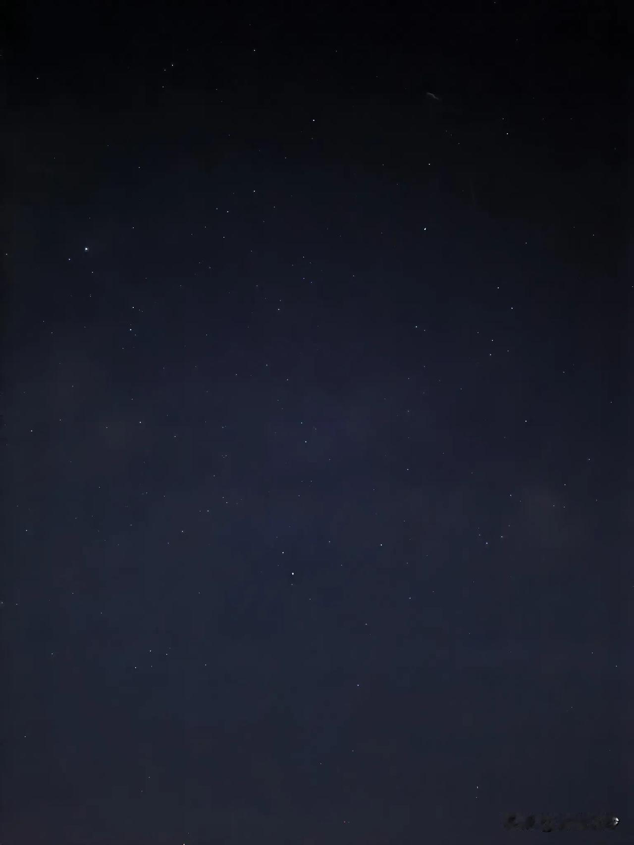 好久没有看到这么美丽了星空了