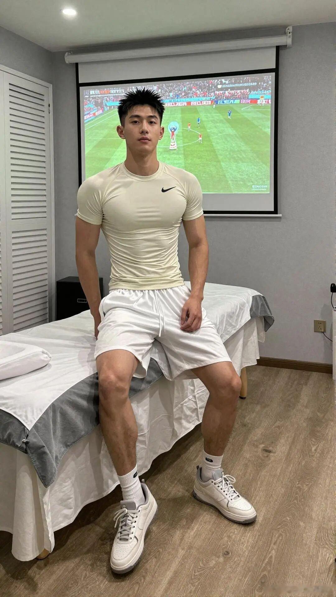 喜欢体育生弟弟类型不？体育生