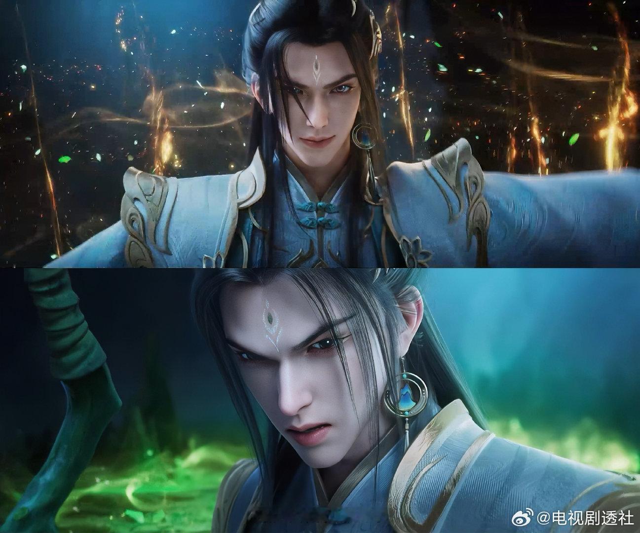 哪个国漫配角一集三个建模 谁家国漫配角一集三个建模啊！魏檗你比你拐杖上的花还美！