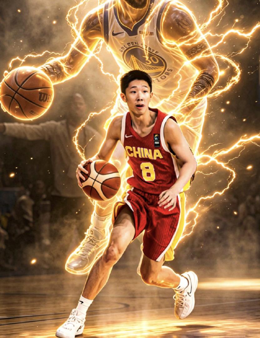 张宇辰太幸运了。

他是这支U17中国男篮中唯一没有参加集训的球员，世界杯前临时