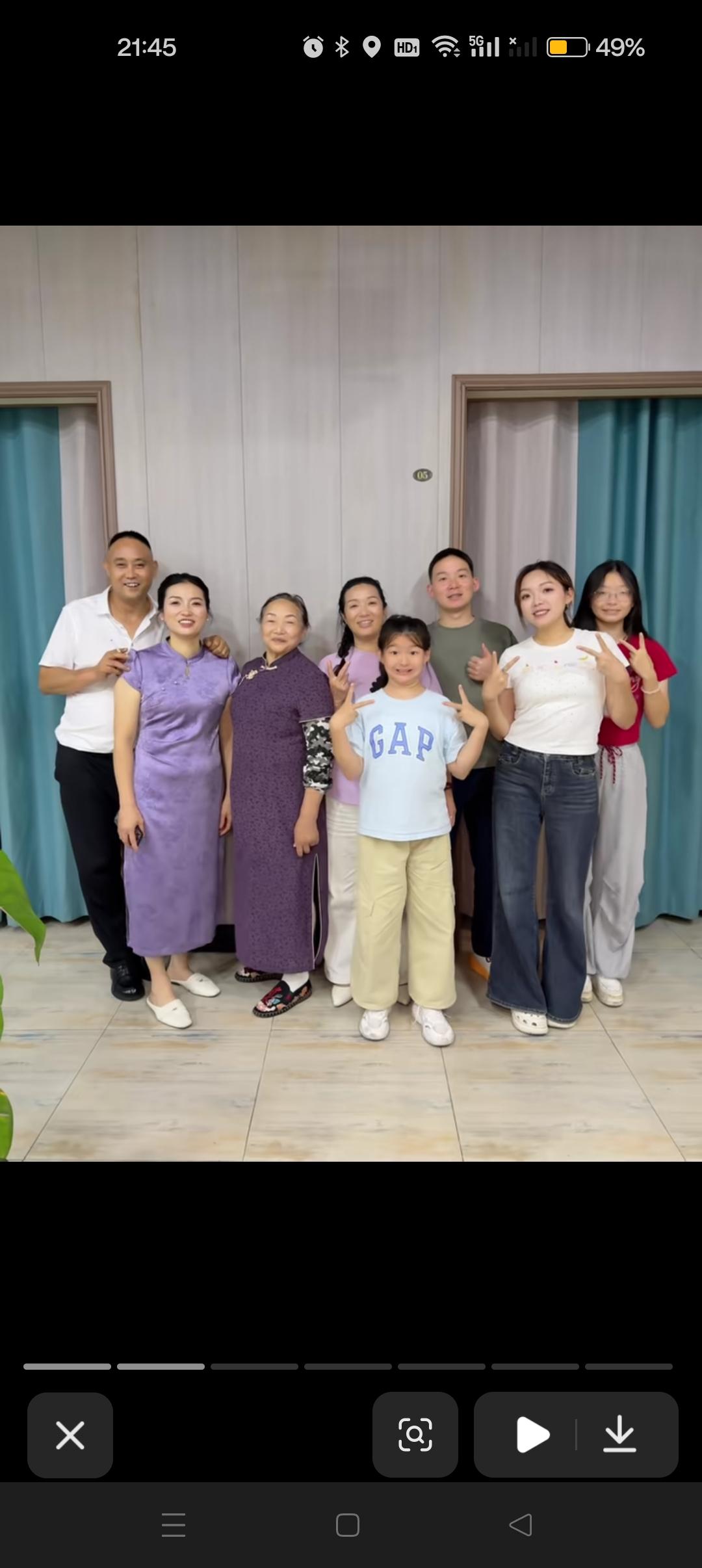 谢浩男妈妈，祝侄儿新婚快乐，百年好合。😍



下次的新婚视频，浩男妈妈就是婆