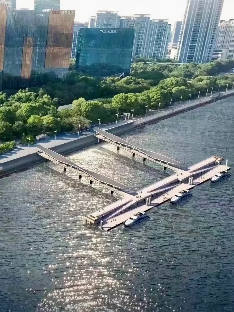 江河汇水上客运中心｜钱江三桥｜过江轮渡埠